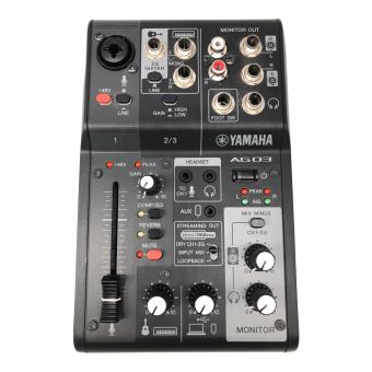 YAMAHA (ヤマハ) ライブストリーミングミキサー AG03MK2