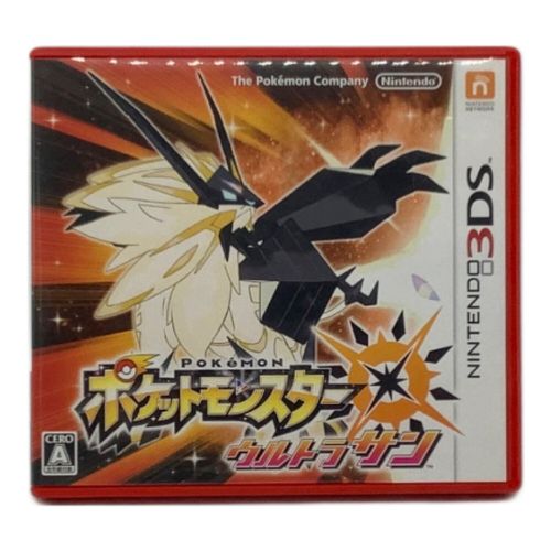 3DS用ソフト ポケットモンスターウルトラサン CERO A (全年齢対象)