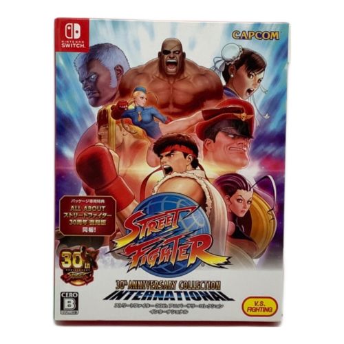 Nintendo Switch用ソフト STREET FIGHTER 30th ANNIVERSARY COLLECTION INTERNATIONAL CERO B (12歳以上対象)