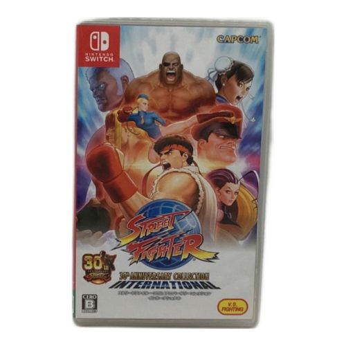 Nintendo Switch用ソフト STREET FIGHTER 30th ANNIVERSARY COLLECTION INTERNATIONAL CERO B (12歳以上対象)