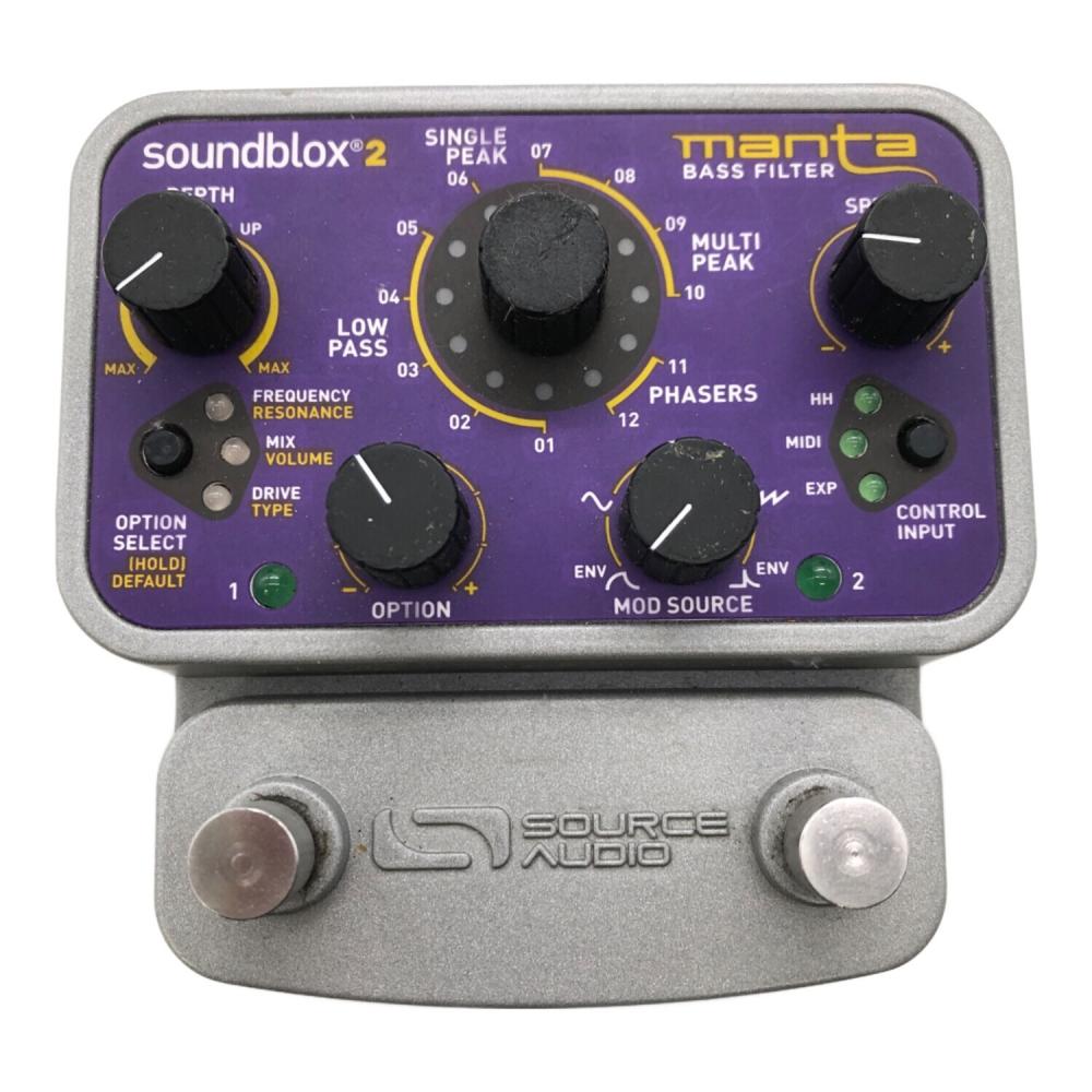 SOURCE AUDIO エフェクター SOUNDBLOX2 MANTA｜トレファクONLINE