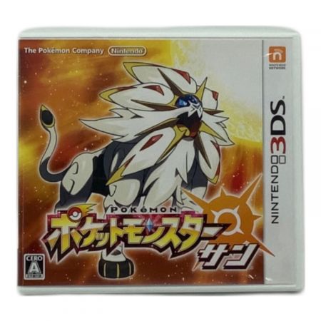 ポケットモンスター 3DS用ソフト サン CERO A (全年齢対象