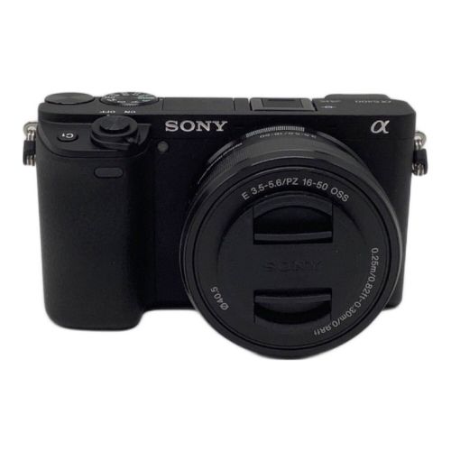 SONY (ソニー) ミラーレス一眼カメラ α6400 ILCE-6400L パワーズームレンズキット WW715296 2420万画素 専用電池 SDHCカード対応 3132127
