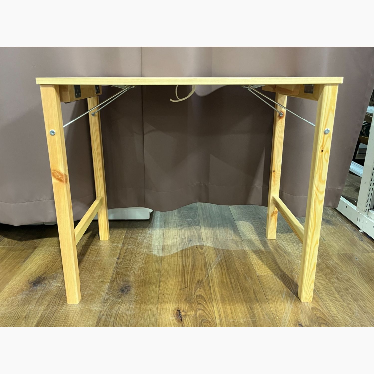 無印良品 (ムジルシリョウヒン) 折りたたみテーブル ナチュラル