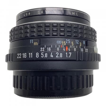 Pentax SMC PENTAX-M 50mm f/1.7 単焦点レンズ オールドレンズを買って試し撮りもしてきた〜SMC PENTAX-M 50mm/F1.7