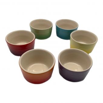 LE CREUSET (ルクルーゼ) ミニラムカン 6個セット カラーアソート