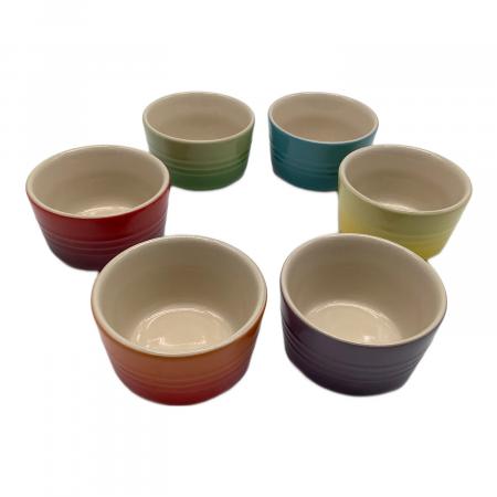 LE CREUSET (ルクルーゼ) ミニラムカン 6個セット カラーアソート