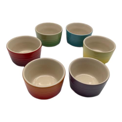LE CREUSET (ルクルーゼ) ミニラムカン 6個セット カラーアソート