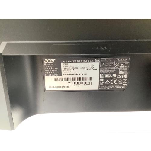 acer (エイサー) 液晶モニター KA272 27インチ VA方式 フルHD (1920x1080) 75Hz