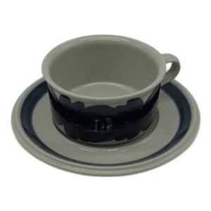 ARABIA (アラビア) コーヒーカップ&ソーサー 底面欠け有 アネモネ