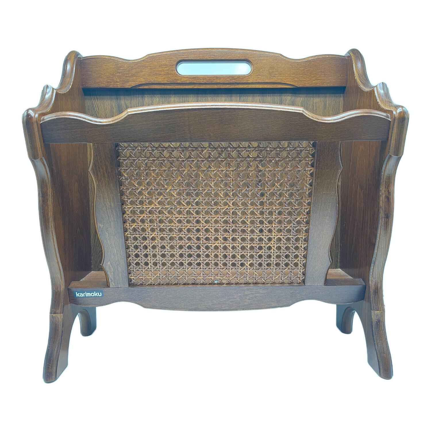 karimoku (カリモク) マガジンラック ブラウン AC0102NK コロニアル