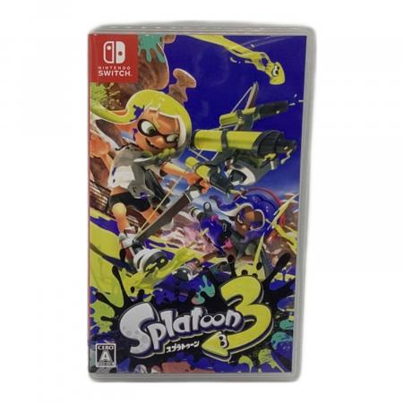 Nintendo Switch用ソフト スプラトゥーン3 CERO A (全年齢対象
