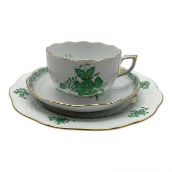 Herend (ヘレンド) カップ&ソーサー アポニーグリーン