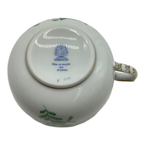 Herend (ヘレンド) カップ&ソーサー アポニーグリーン