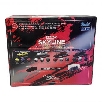 ミニカー 1/72 ニッサン スカイライン スカイライン ヒストリーズコレクション 3：1Box 12pcs