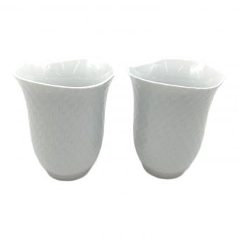 Meissen (マイセン) フリーカップセット 波の戯れホワイト 2Pセット