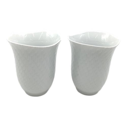 Meissen (マイセン) フリーカップセット 波の戯れホワイト 2Pセット