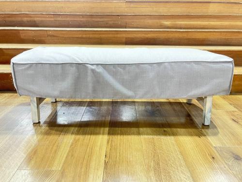 UNICO (ウニコ) ベンチ グレー 187 ファブリック MANOA