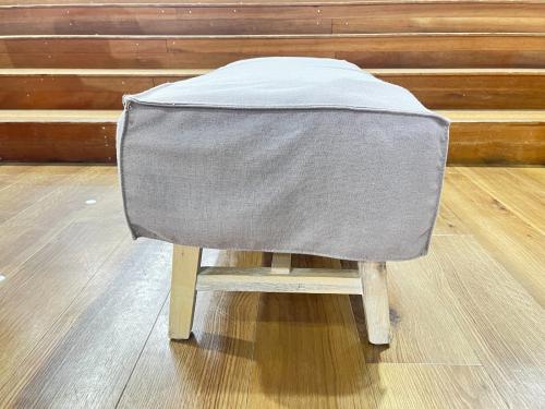 UNICO (ウニコ) ベンチ グレー 187 ファブリック MANOA