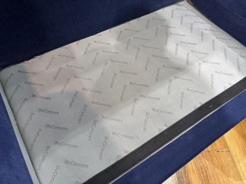 BoConcept (ボーコンセプト) ソファー ネイビー オットマン付 3人掛け ファブリック