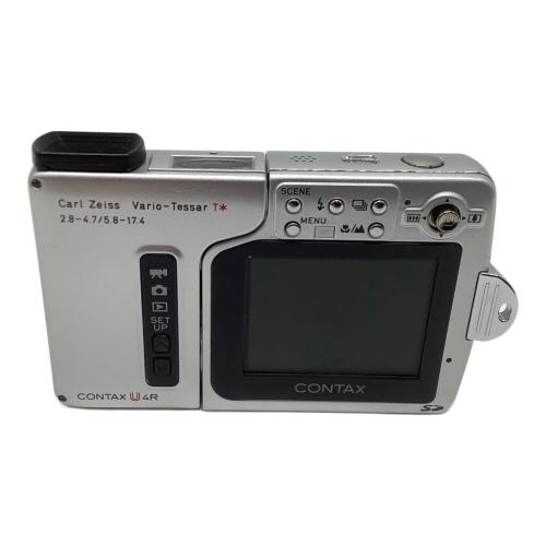 CONTAX (コンタックス) コンパクトデジタルカメラ U4R バッテリー×(起動確認済)/ジャンク品