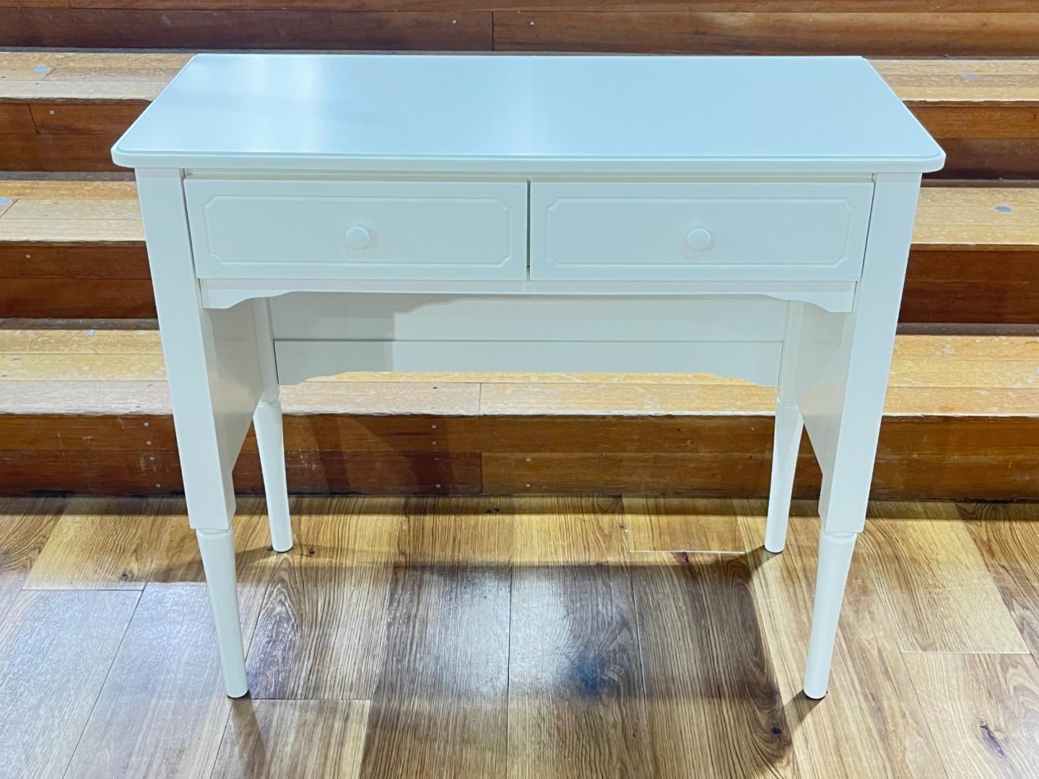 フランフラン Francfranc エルガ コンソールテーブル ホワイト フラン