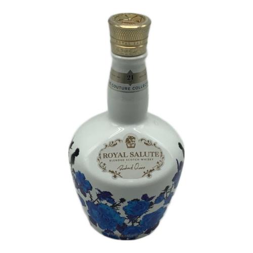 ロイヤルサルート (ROYAL SALUTE) スコッチウィスキー 700ml リチャードクイン エディション 21年 陶器ボトル 未開封