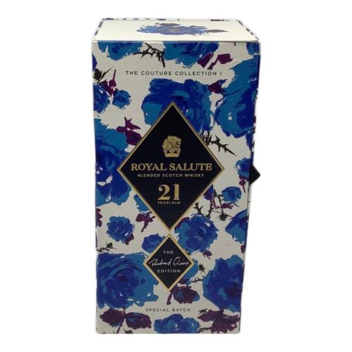 ロイヤルサルート (ROYAL SALUTE) スコッチウィスキー 700ml リチャードクイン エディション 21年 陶器ボトル 未開封
