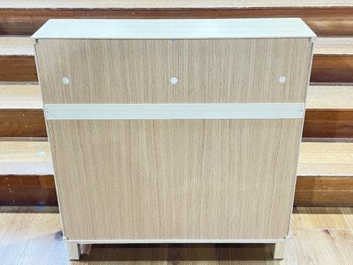 無印良品 (ムジルシリョウヒン) 薄型ラック ナチュラル 250 3段