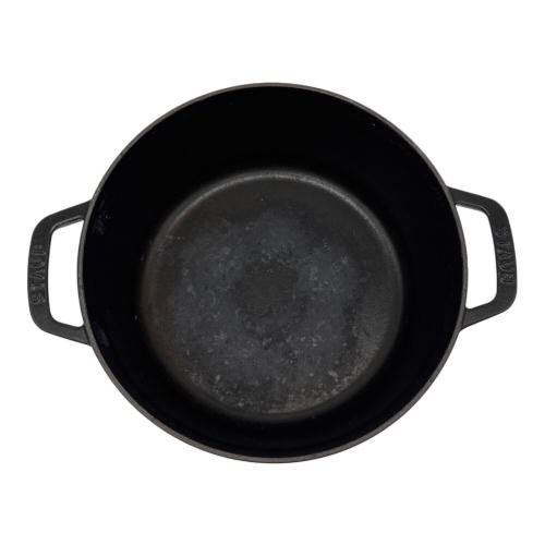 Staub (ストウブ) ピコ ココット ラウンド SIZE 24cm ブラック