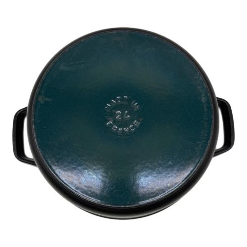 Staub (ストウブ) ピコ ココット ラウンド SIZE 24cm ブラック