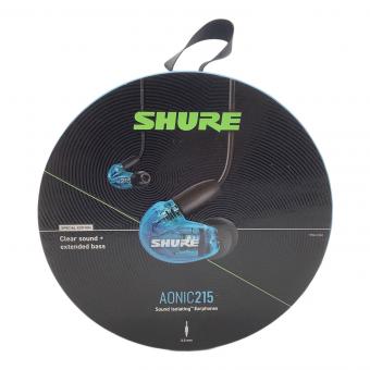 SHURE (シュア) イヤホン AONIC215 動作確認済み