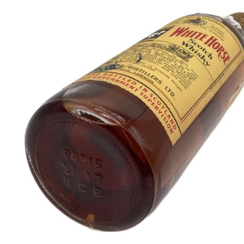 ホワイトホース (WHITE HORSE) スコッチウィスキー 760ml ティンキャップ 未開封