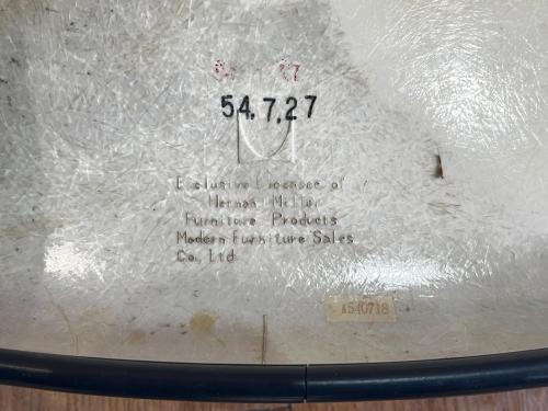 Herman Miller (ハーマンミラー) アームシェルチェア オレンジ ヴィンテージ 1979年製造 86