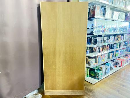 karimoku (カリモク) 本棚 ブラウン 99年製 ハイタイプ 2枚扉 引出付き