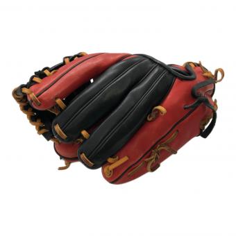 久保田スラッガー グローブ ブラック×レッド Aggressive