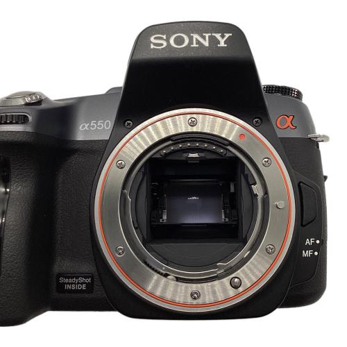 SONY (ソニー) デジタル一眼レフカメラ DSLR-A550 α550 ズームレンズキット