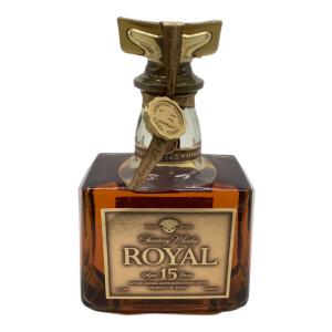 サントリー ウィスキー 750ml ローヤル 15年 未開封