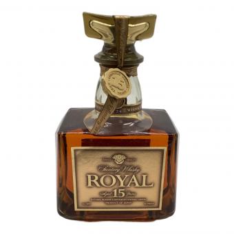サントリー ウィスキー 750ml ローヤル 15年 未開封