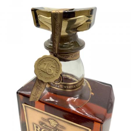 サントリー ウィスキー 750ml ローヤル 15年 未開封｜トレファク