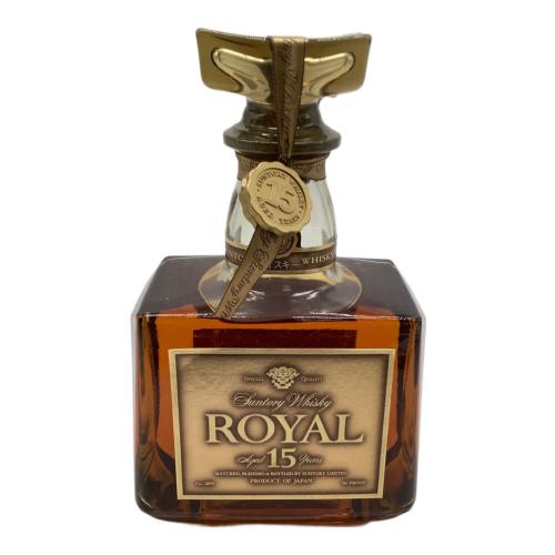 サントリー ウィスキー 750ml ローヤル 15年 未開封
