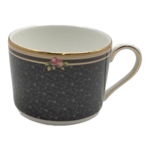 Wedgwood (ウェッジウッド) カップ&ソーサー ブラックダマスク クリオ