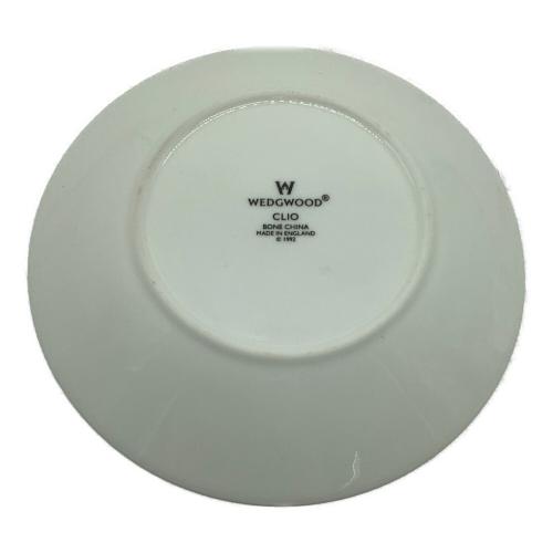 Wedgwood (ウェッジウッド) カップ&ソーサー ブラックダマスク クリオ(花柄)