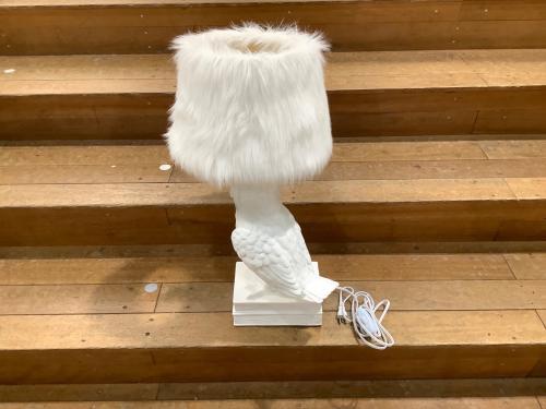 トヨスター株式会社 フクロウデスクランプ ホワイト Franc franc取り扱い 電球 動作確認済み