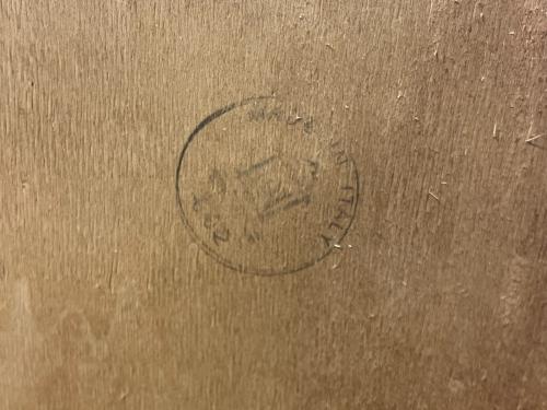 スリムチェスト 115 ブラウン イタリアアンティーク調