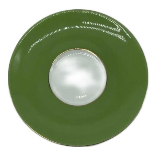 Aynsley (エインズレイ) カップ&ソーサー グリーン オーチャードゴールド