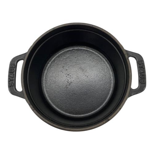 Staub (ストウブ) 両手鍋 12cm ブラック