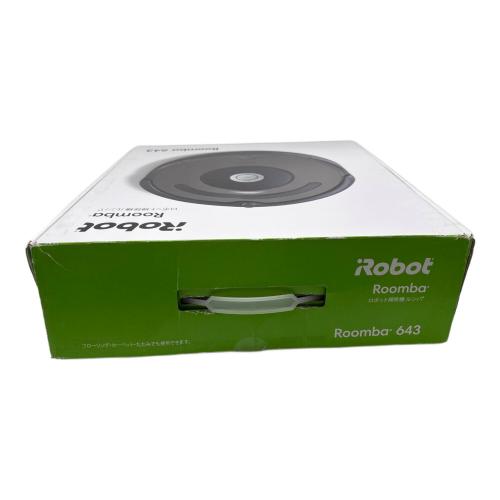 iRobot (アイロボット) ロボットクリーナー 643 2018年製 程度S(未使用品・開封品)