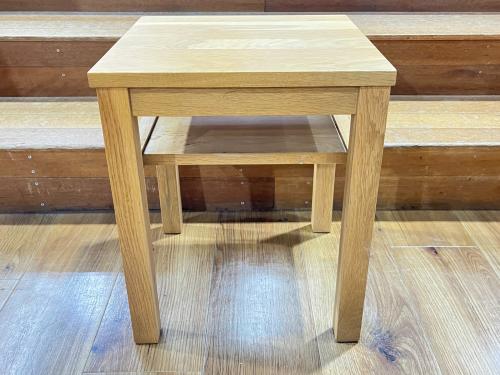 無印良品 (ムジルシリョウヒン) サイドテーブル ナチュラル 66