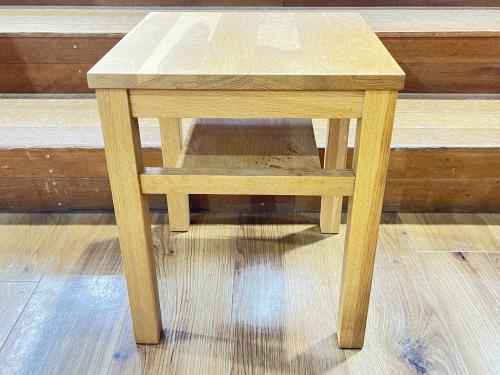 無印良品 (ムジルシリョウヒン) サイドテーブル ナチュラル 66 オーク材